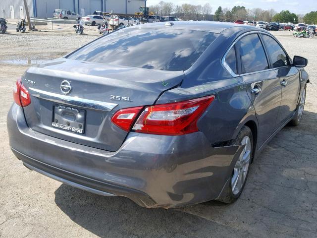 1N4BL3AP3HC235604 - 2017 NISSAN ALTIMA 3.5 GRAY photo 4