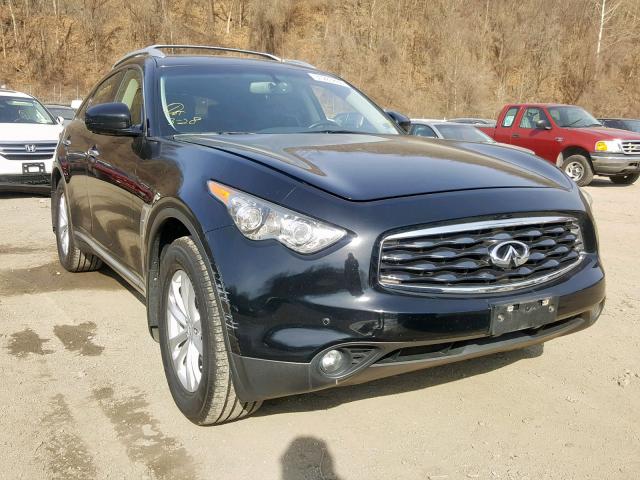 JNRAS18W59M158451 - 2009 INFINITI FX35 BLACK photo 1