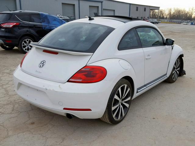 3VWV67AT7CM644969 - 2012 VOLKSWAGEN BEETLE TUR WHITE photo 4