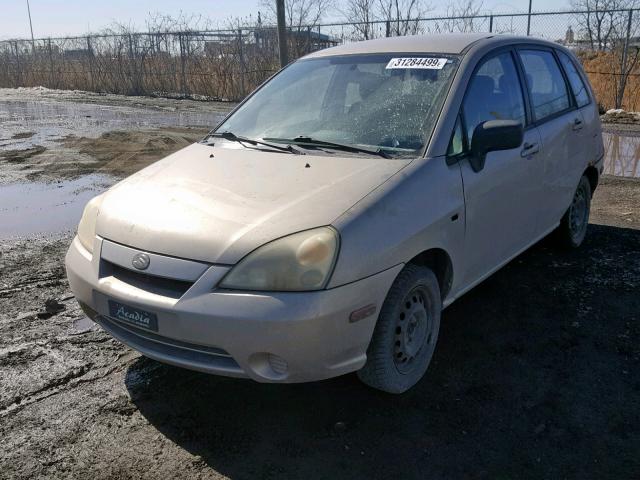 JS2RC41H735206780 - 2003 SUZUKI AERIO SX BEIGE photo 2