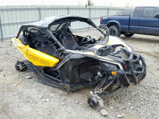 3JBVDAW28HK001591 - 2017 CAN-AM MAVERICK X YELLOW photo 1