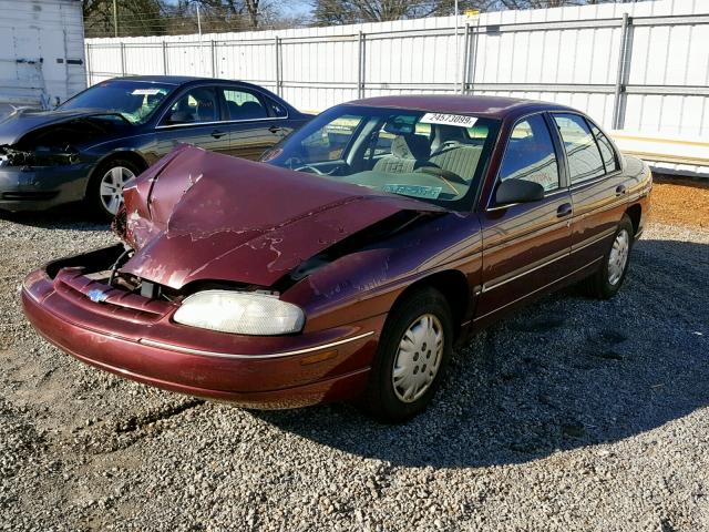 2G1WL52J3Y1328767 - 2000 CHEVROLET LUMINA MAROON photo 2