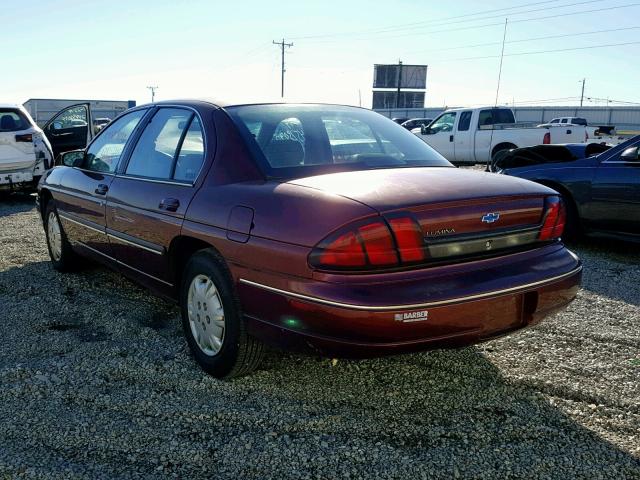 2G1WL52J3Y1328767 - 2000 CHEVROLET LUMINA MAROON photo 3