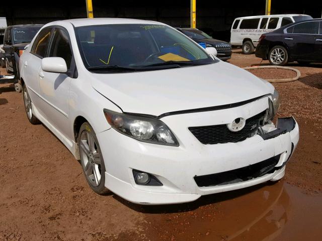 1NXBE40E29Z121465 - 2009 TOYOTA COROLLA XR 白色 照片 1