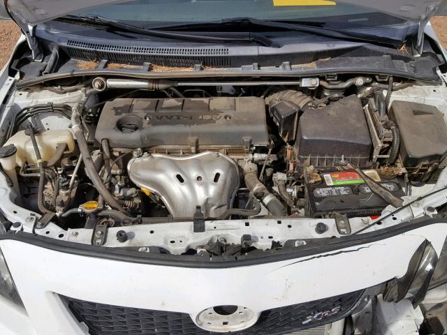 1NXBE40E29Z121465 - 2009 TOYOTA COROLLA XR 白色 照片 7