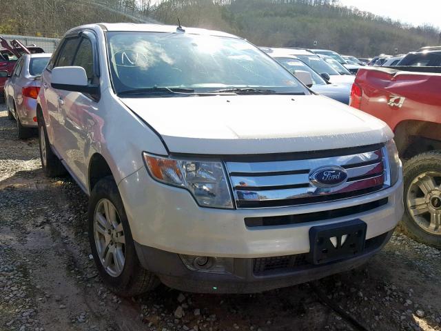 2FMDK48C58BA18159 - 2008 FORD EDGE SEL WHITE photo 1