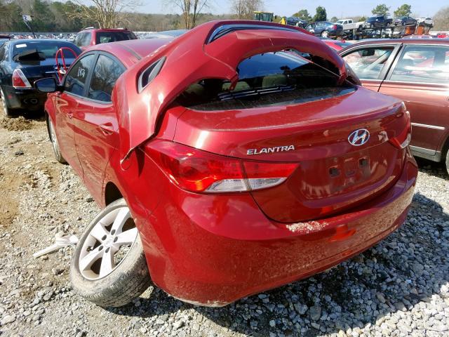 KMHDH4AE4BU102890 - 2011 HYUNDAI ELANTRA GLS  photo 3