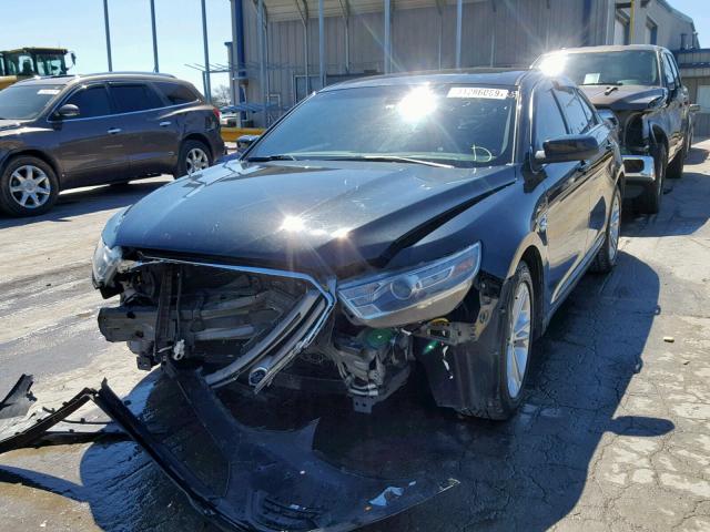 1FAHP2E92DG146243 - 2013 FORD TAURUS SEL BLACK photo 2