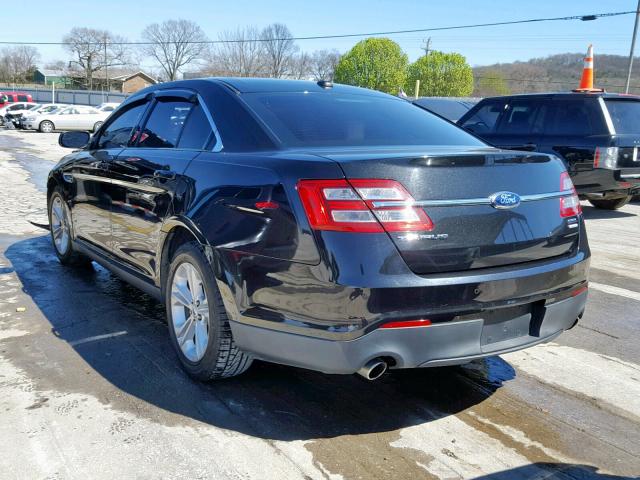 1FAHP2E92DG146243 - 2013 FORD TAURUS SEL BLACK photo 3