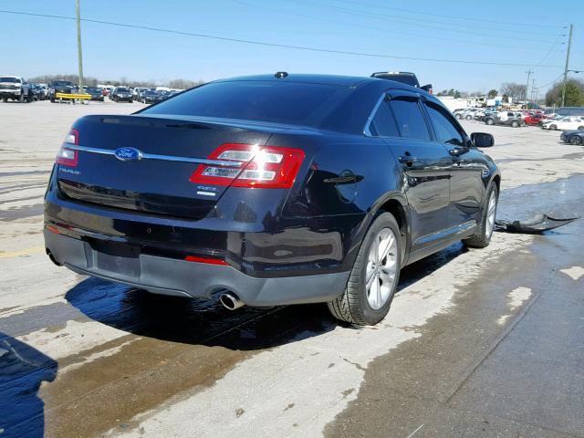 1FAHP2E92DG146243 - 2013 FORD TAURUS SEL BLACK photo 4