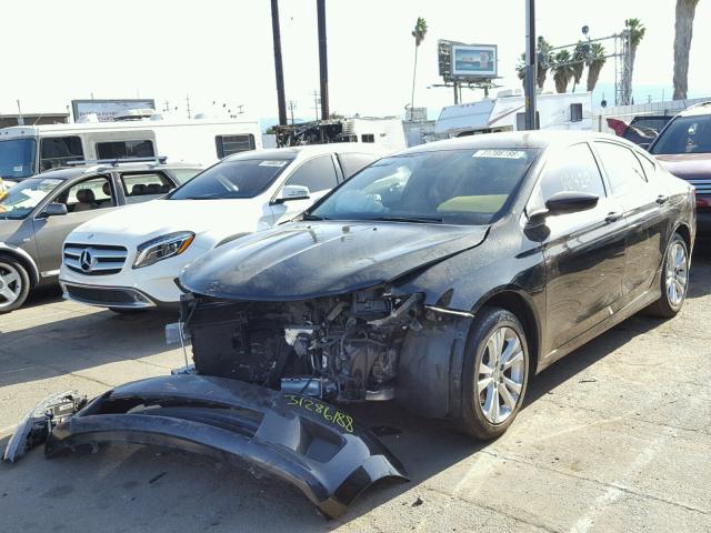 1C3CCCAB9FN714988 - 2015 CHRYSLER 200 LIMITE BLACK photo 2