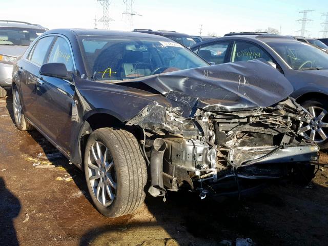 1G1ZK57708F264404 - 2008 CHEVROLET MALIBU LTZ BLACK photo 1