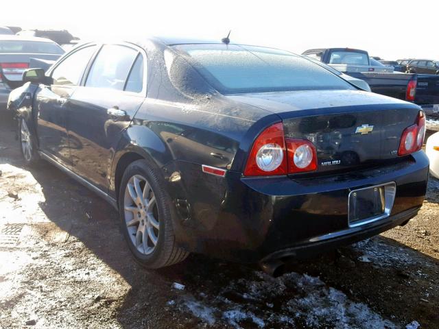 1G1ZK57708F264404 - 2008 CHEVROLET MALIBU LTZ BLACK photo 3