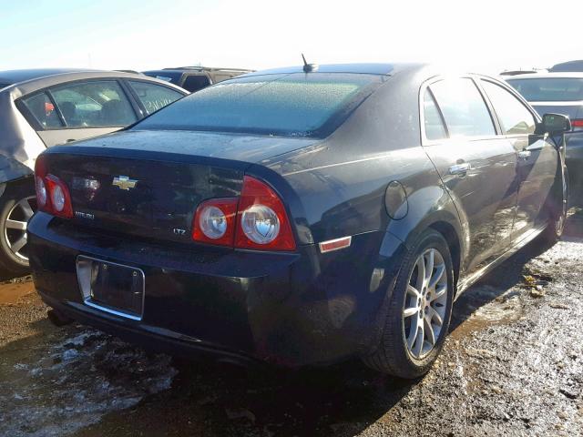 1G1ZK57708F264404 - 2008 CHEVROLET MALIBU LTZ BLACK photo 4