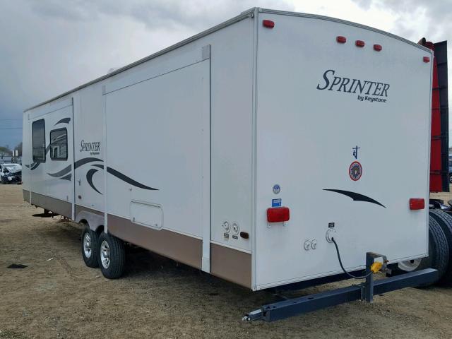 4YDT30022C1530391 - 2012 KEYSTONE TRAILER WHITE photo 4