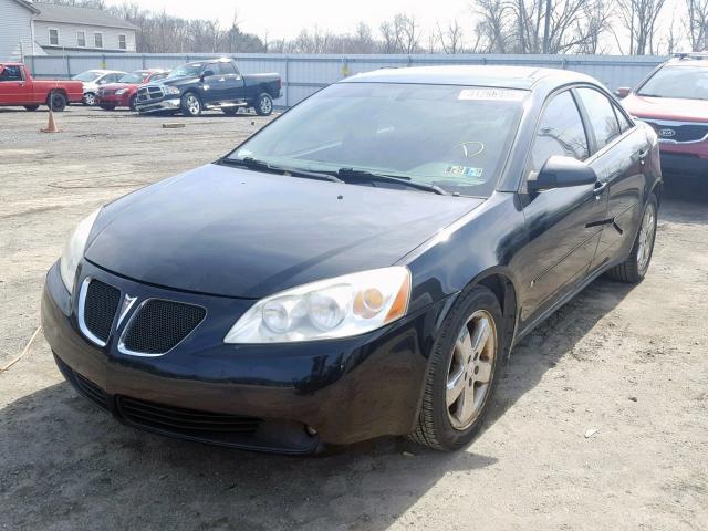 1G2ZH58N774171025 - 2007 PONTIAC G6 GT BLACK photo 2