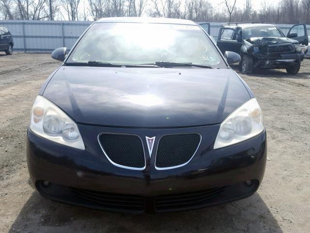 1G2ZH58N774171025 - 2007 PONTIAC G6 GT BLACK photo 9