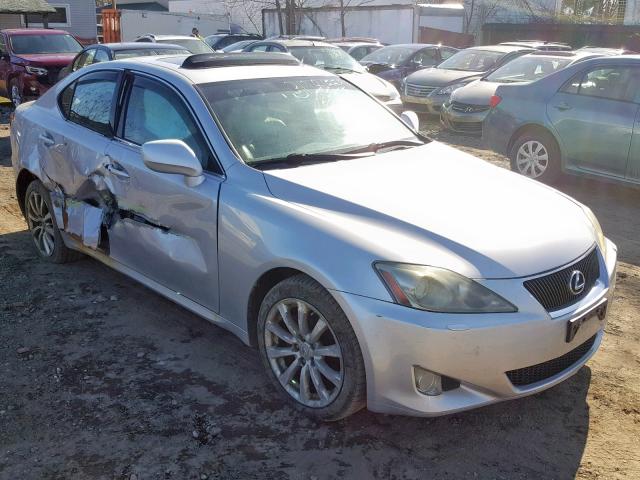 JTHCK262272017049 - 2007 LEXUS IS 250 SILVER photo 1