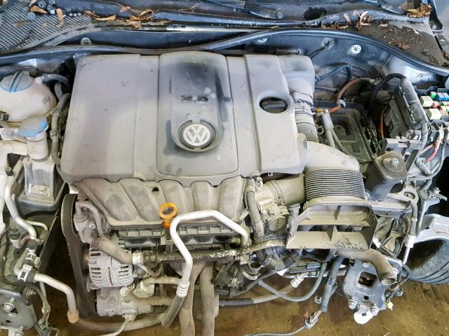 1VWAP7A33CC014394 - 2012 VOLKSWAGEN PASSAT S GRAY photo 7