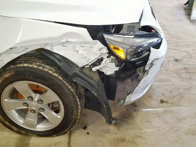 1G11C5SA2DF267585 - 2013 CHEVROLET MALIBU 1LT 白色 照片 9