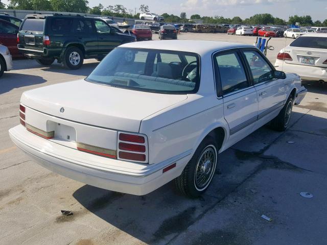 1G3AG55N1P6414249 - 1993 OLDSMOBILE CUTLASS CI WHITE photo 4