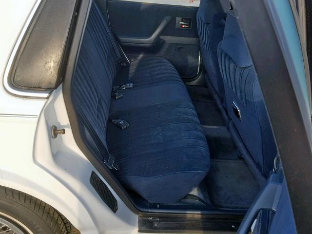 1G3AG55N1P6414249 - 1993 OLDSMOBILE CUTLASS CI WHITE photo 6