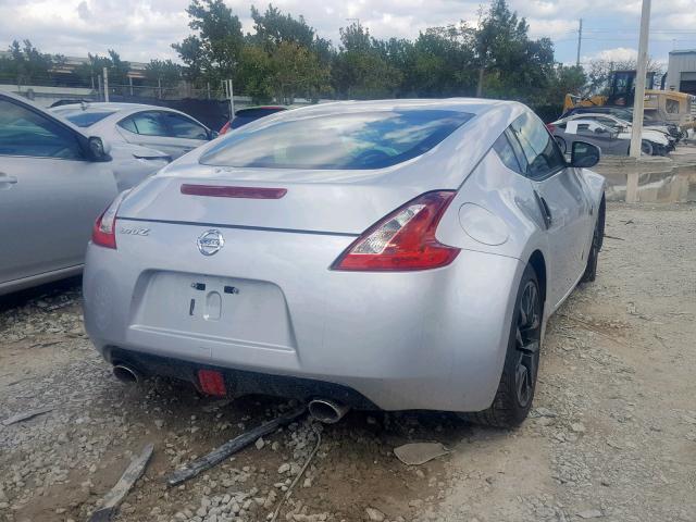 JN1AZ4EH9JM572424 - 2018 NISSAN 370Z BASE SILVER photo 4