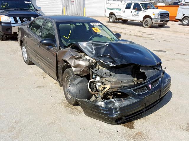 1G2NF52F02C103976 - 2002 PONTIAC GRAND AM S CHARCOAL photo 1