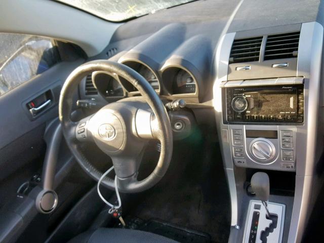 JTKDE167X80256535 - 2008 TOYOTA SCION TC ლურჯი ფოტო 9