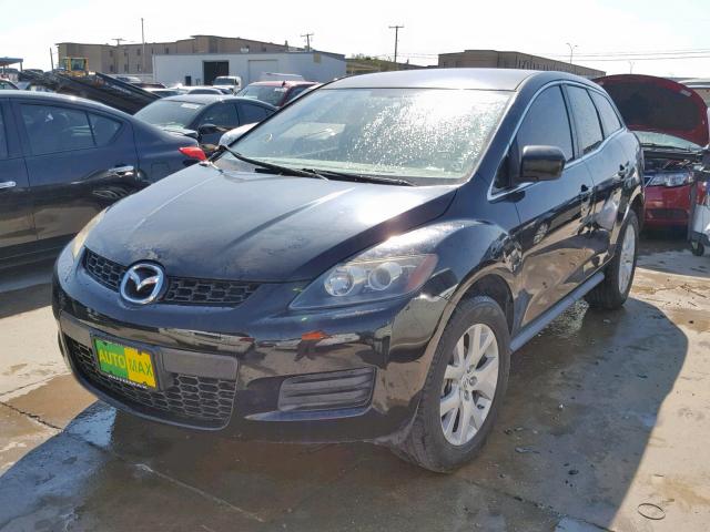 JM3ER293380185121 - 2008 MAZDA CX-7 BLACK photo 2