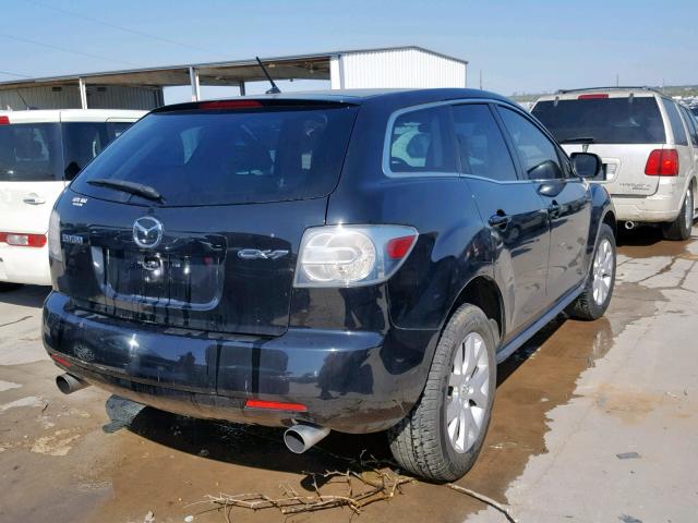 JM3ER293380185121 - 2008 MAZDA CX-7 BLACK photo 4