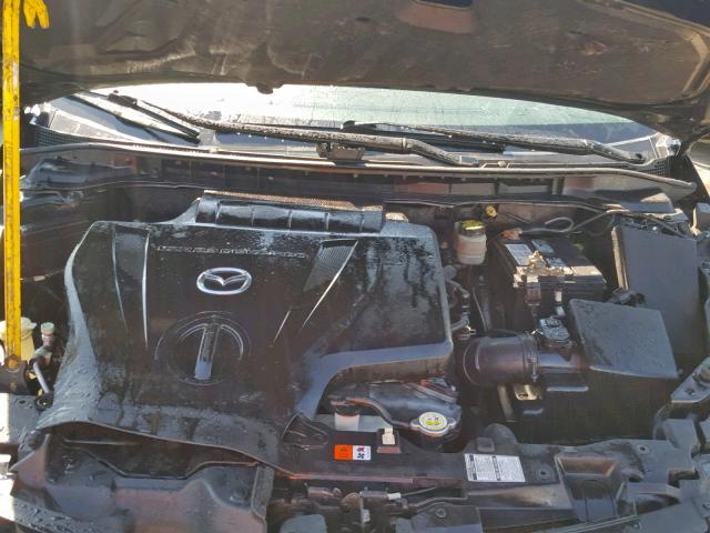 JM3ER293380185121 - 2008 MAZDA CX-7 BLACK photo 7