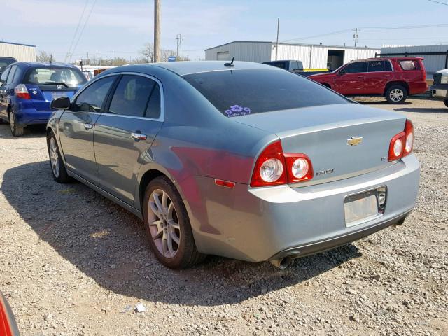1G1ZK577284253870 - 2008 CHEVROLET MALIBU LTZ ნაცრისფერი ფოტო 3