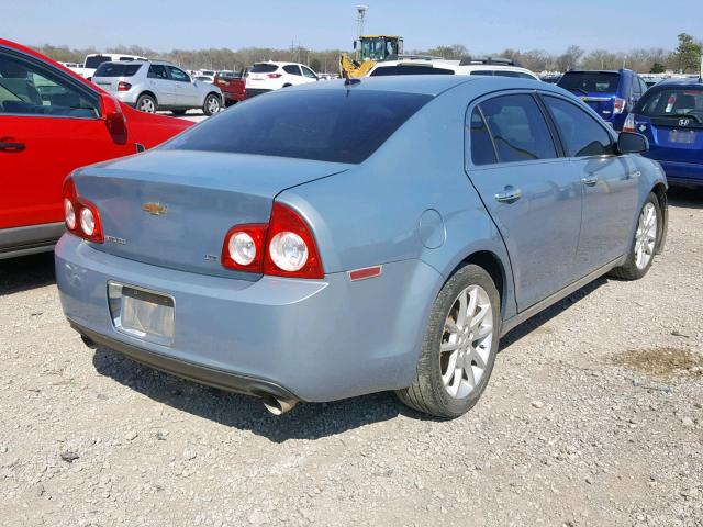 1G1ZK577284253870 - 2008 CHEVROLET MALIBU LTZ ნაცრისფერი ფოტო 4