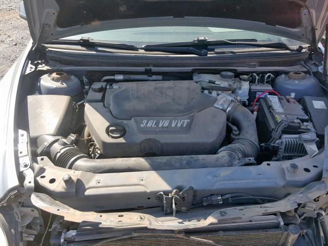 1G1ZK577284253870 - 2008 CHEVROLET MALIBU LTZ ნაცრისფერი ფოტო 7