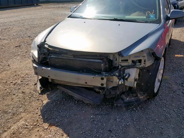 1G1ZK577284253870 - 2008 CHEVROLET MALIBU LTZ ნაცრისფერი ფოტო 9