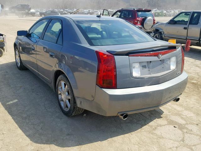 1G6DP567150100892 - 2005 CADILLAC CTS HI FEA SILVER photo 3