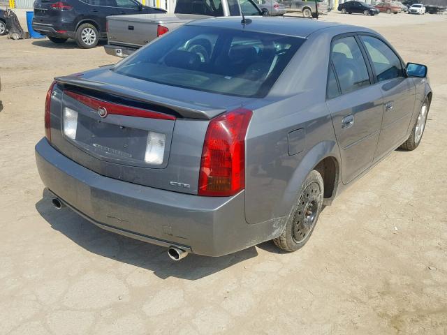 1G6DP567150100892 - 2005 CADILLAC CTS HI FEA SILVER photo 4