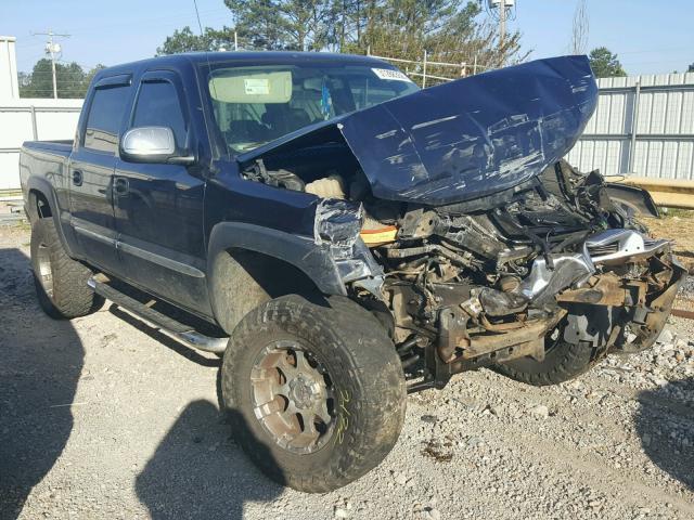 2GTEK13TX51224545 - 2005 GMC NEW SIERRA BLUE photo 1