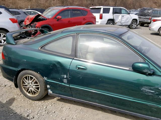 JH4DC4458RS026884 - 1994 ACURA INTEGRA LS GREEN photo 10