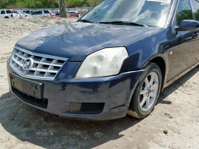 YSCFB49S282300972 - 2008 CADILLAC CTS BLUE photo 9