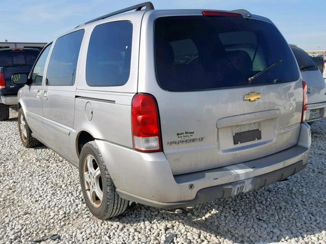 1GNDV33147D125411 - 2007 CHEVROLET UPLANDER L 银色 照片 3