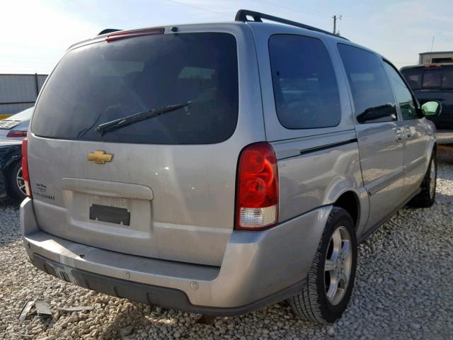 1GNDV33147D125411 - 2007 CHEVROLET UPLANDER L 银色 照片 4