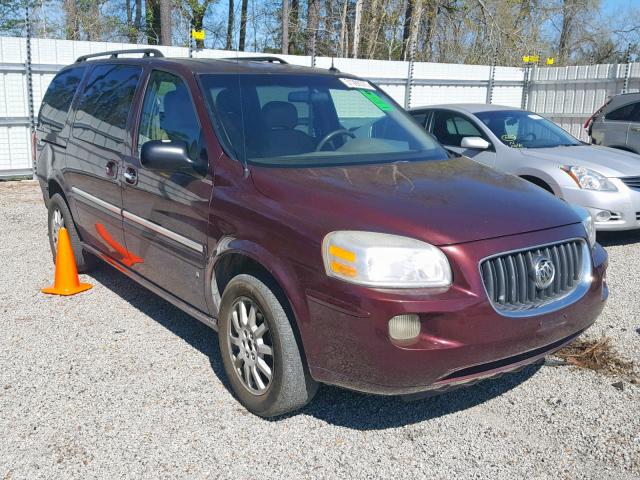 5GADV23L86D130079 - 2006 BUICK TERRAZA CX BURGUNDY photo 1