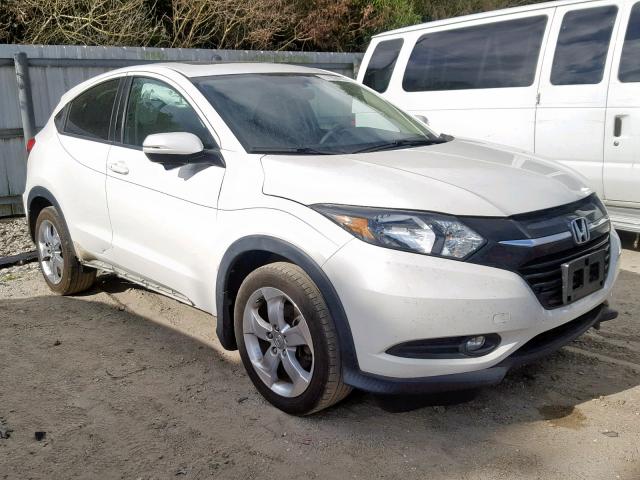 3CZRU5G55GM704254 - 2016 HONDA HR-V EX WHITE photo 1