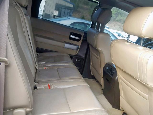 5TDBY68A78S017310 - 2008 TOYOTA SEQUOIA LI GOLD photo 6