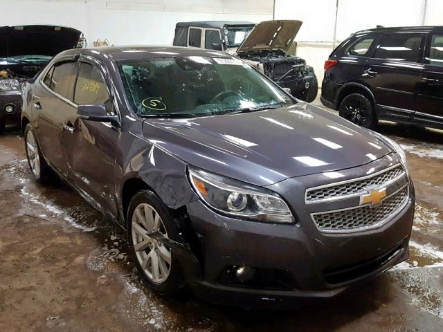 1G11H5SA0DF168054 - 2013 CHEVROLET MALIBU LTZ GRAY photo 1