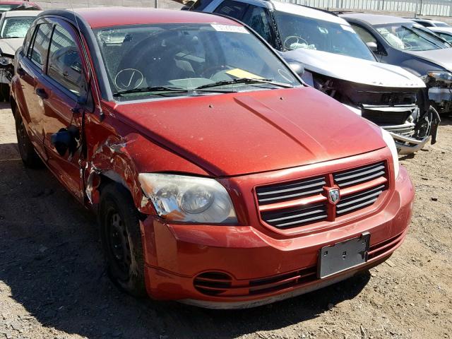 1B3HB28B67D269624 - 2007 DODGE CALIBER RED photo 1