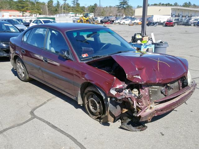 4S3BE635517203267 - 2001 SUBARU LEGACY L BURGUNDY photo 1