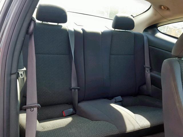 1G2AL18F587188452 - 2008 PONTIAC G5 BLACK photo 6